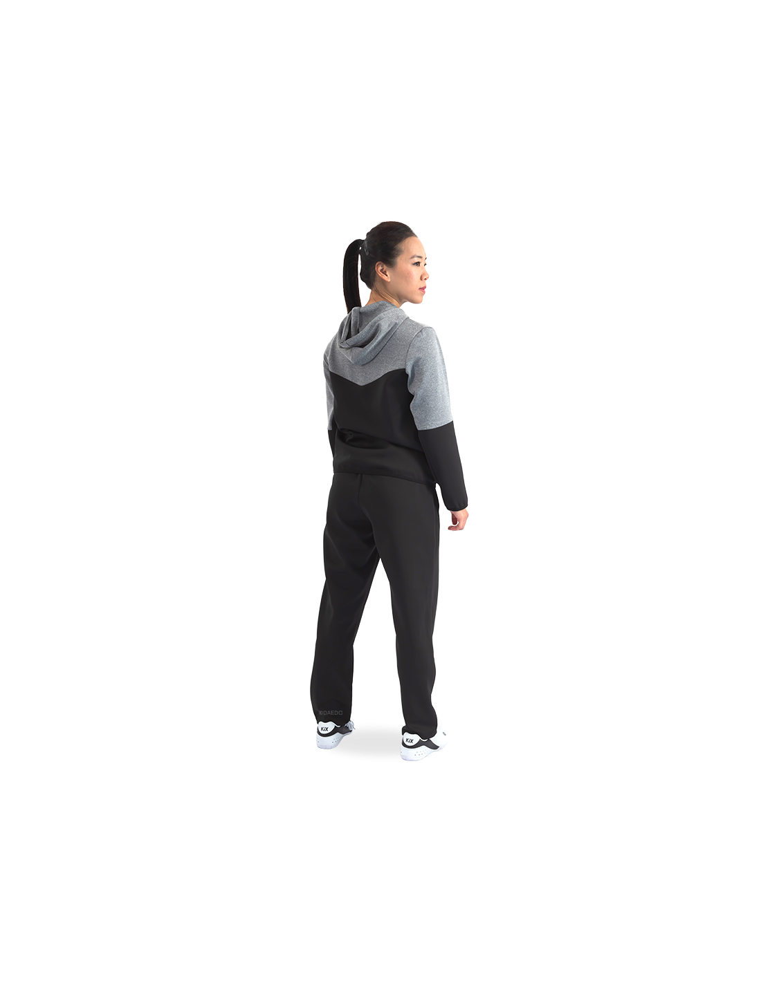 Hooded Sweatshirt Grey/Black*++*Hooded Sweatshirt Grey/Black